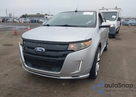 2012 Ford Edge Sport из США, поврежденный, VIN 2FMDK3AK1CBA15778